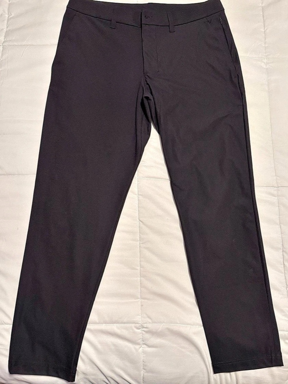 Lululemon Men’s Commission ABC Pants Black Size 32 Stretch Trouser